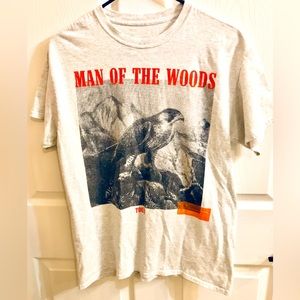 Justin Timberlake Heron Preston T-Shirt The Man of the Woods Tour  Size Medium